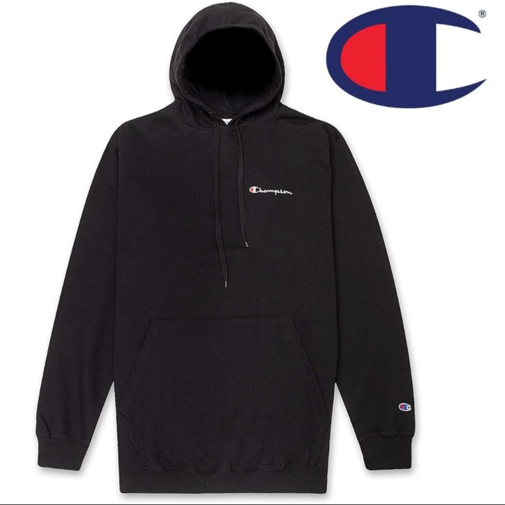 NWT Champion Hoodie Black Men’s Big & Tall 2XLT